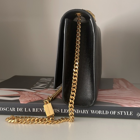 Saint Laurent Kate Medium Grain de Poudre Shoulder Bag - Picture 11 of 15